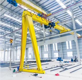 1-20 Ton Semi-Gantry Crane for Workshop: Space-Saving Material Handling Solution
