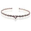 Ancient red copper+clear stone