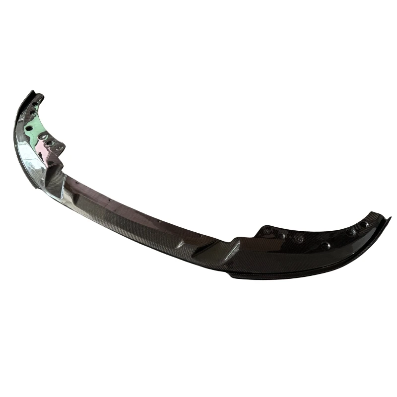 product tiypeor real carbon fiber front spoiler bumper lip diffuser for bmw 4 series g22 3d style 3k twill weave front chain spoiler951-6