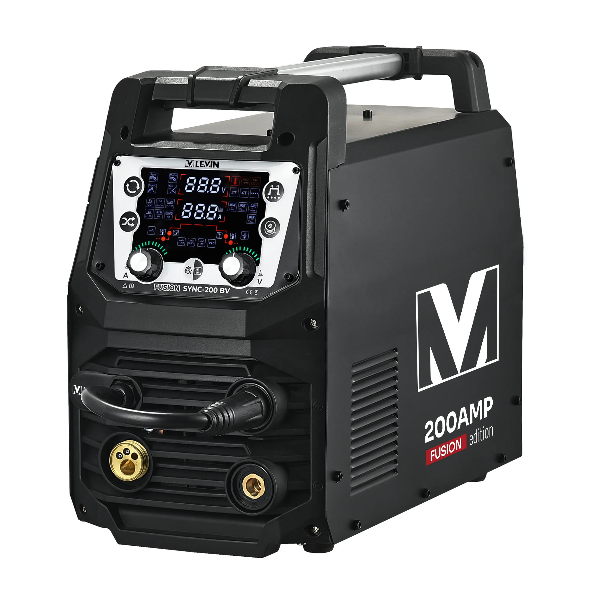 LEVIN  5 in 1 Synergy 200A 220V ARC MAG MIG TIG Welding Machine