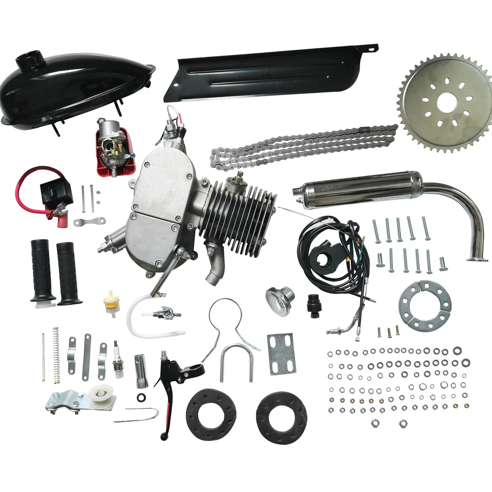 Kinbelle Kit moteur moteur 2 temps 80 cc pour vélo motorisé à essence