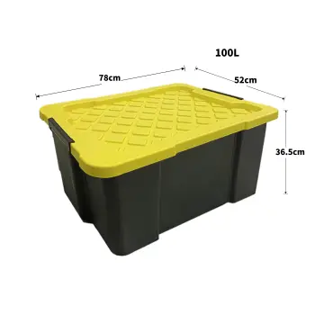 Multifuncional 100l waterproof portable heavy duty tool box on sale