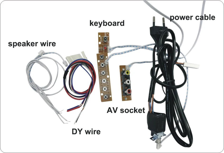 CRT BOARD UNIVERSAL CRT TV KIT 14-21 INCHES COLOR TV MAIN BOARD  for FLAT TUBE TV
