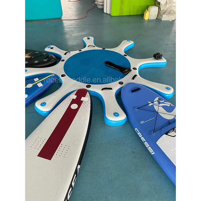High Quality Yoga Dock Station Inflatable Yoga Sup Dock for  8 Person