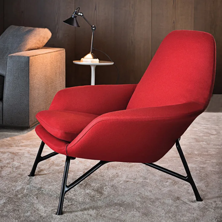 Nordic Designer Leisure Sofa Chair Simple Modern Creative Single Chair Living Room Lounge Chair