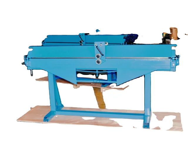 Combined Manual sheet folding and shearing hand bending machine rotary shear cutter machine with rotary cutter