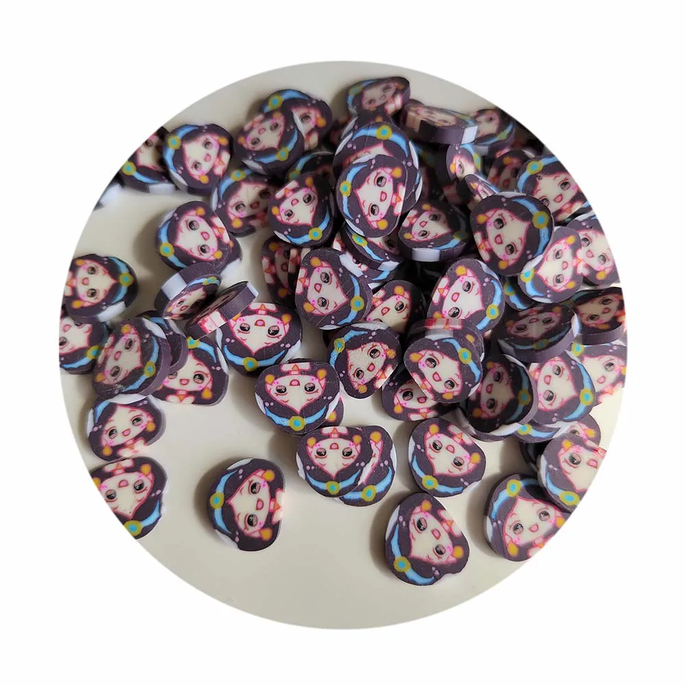 500g混合アニメキャラクタープリンセススライスデコレーション