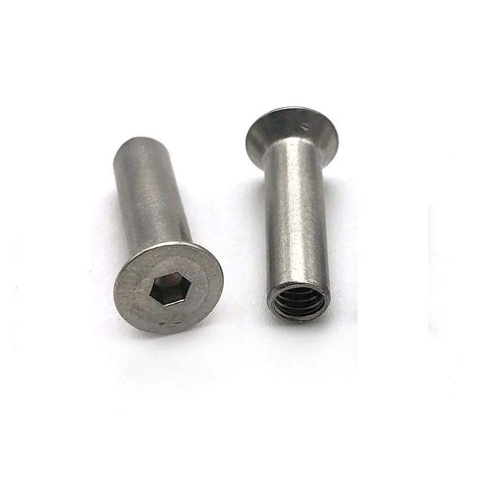 Hex Socket Rivet Nut Revit Nut Blind Rivet Aluminum Countersunk Head Rivet Nut