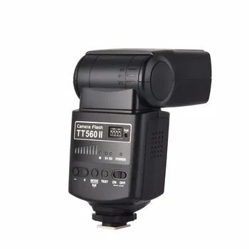 Godox TT520 II Flash TT520II With Build-in 433MHz Wireless Signal + Flash Trigger for Canon/N Camera Flash Light detail image