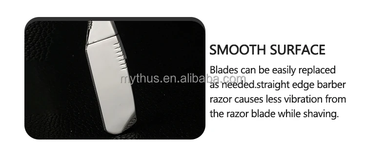 Electroplating Single Blade Razor - Manual Barber Shaving Knife