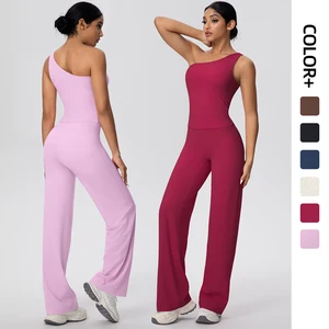 Sport Gym Fitness Clothing Outfits Active Wear 2 PCS Workout Sets for Women Gym Fitness Yoga Set
