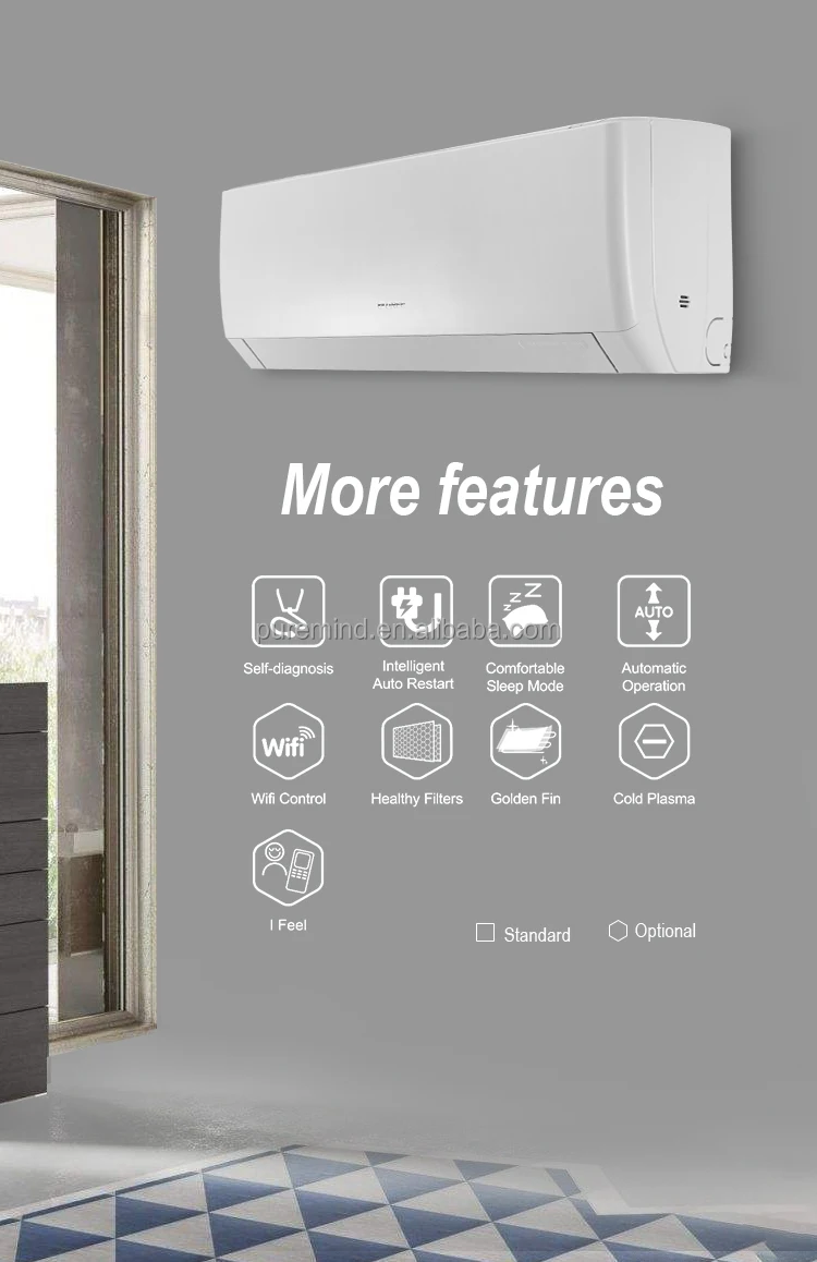 Gree Explosion Proof Split Type Air Conditioners 900024000 Btu Cooling