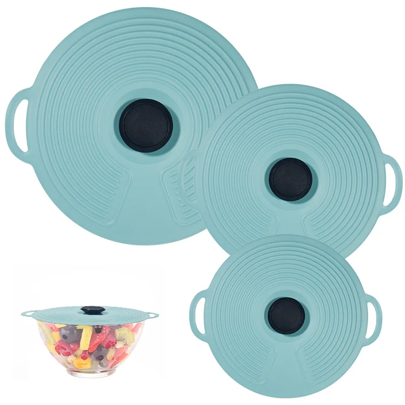 New Best-selling Silicone Pot Lid Cover Heat-Resistant and Spill Seal for Kitchenware Food Grade Cooking Tool supplier