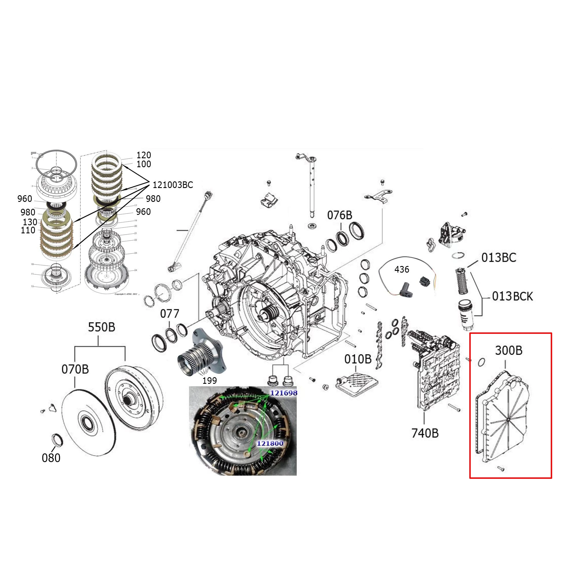 Mps6 6dct450 Clutch Damper Spring Repair Kit For Ford Volvo Buy Mps6