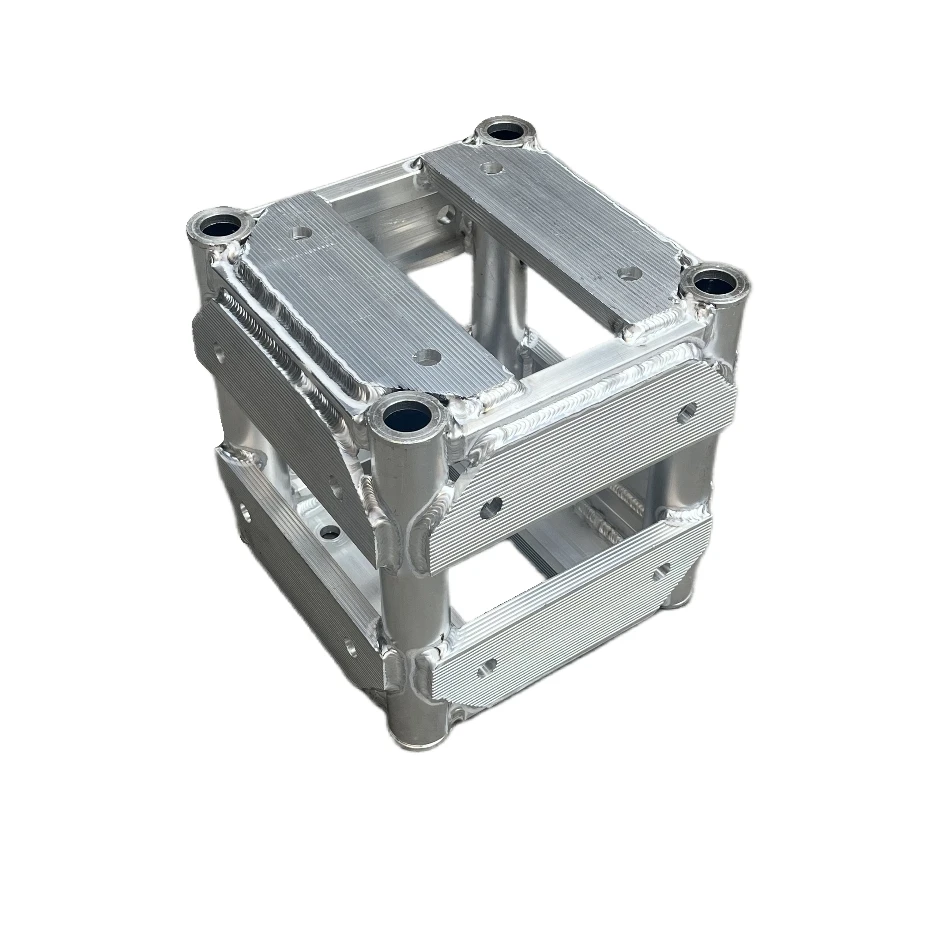 Aluminiumlegierungs-Bolzen-Fachwerk, sechsgängige Eckverbindung nach Thomas für Bühnenbeleuchtungs-Fachwerke und -Displays