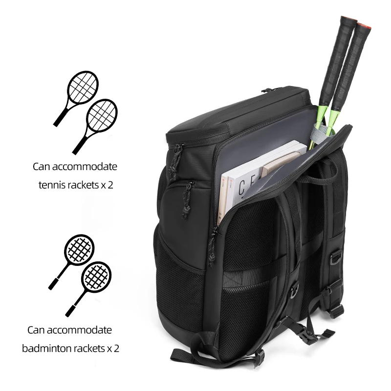 Wholesale 2 Rackets Tennis Bag - Ventilated & Insulated display picture 2
