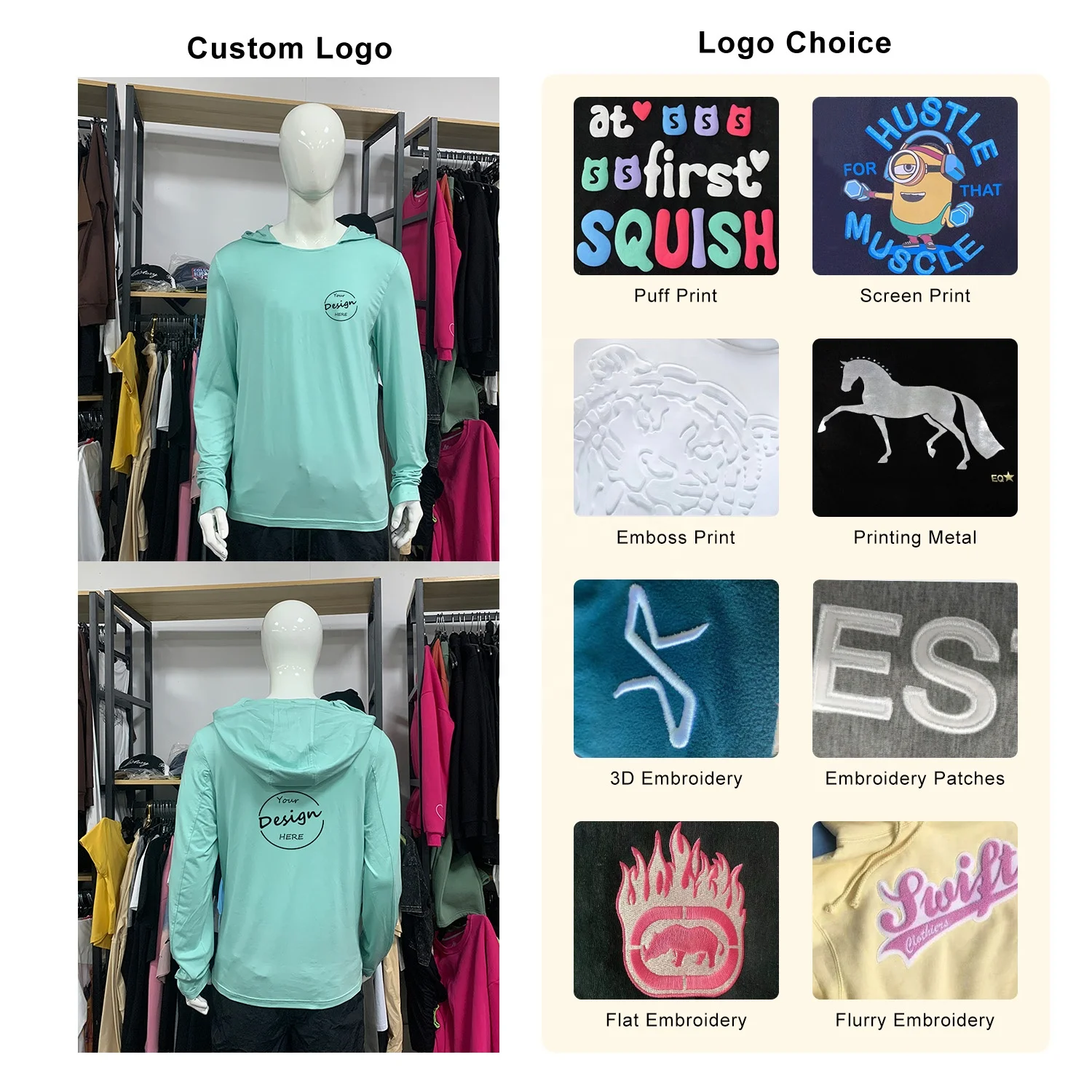 JL1030E Top Quality Polyester Quick Dry Spandex Breathable Shirts Upf 50+Long Sleeve Hooded Fishing Men T Shirt