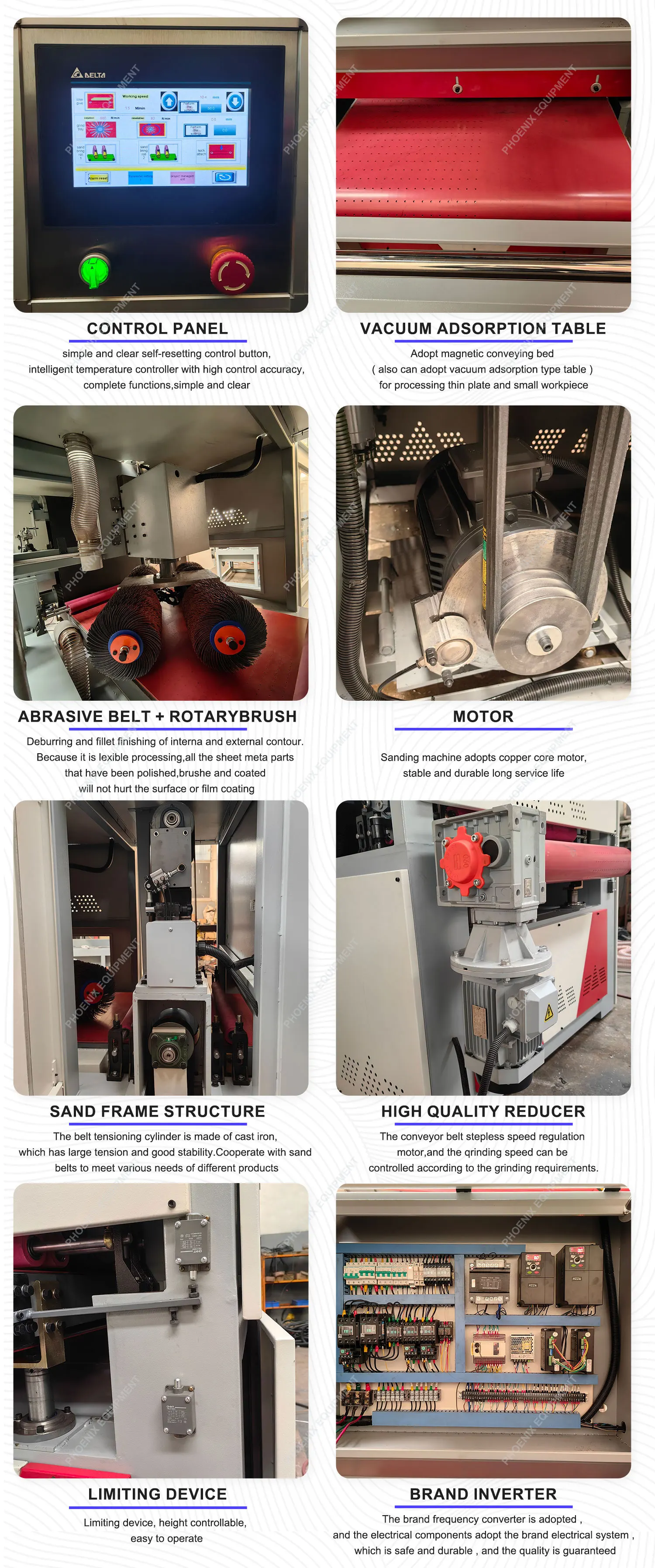 Edge Rounding Oxide Removal Deburring Machine Automatic Deburring Edge