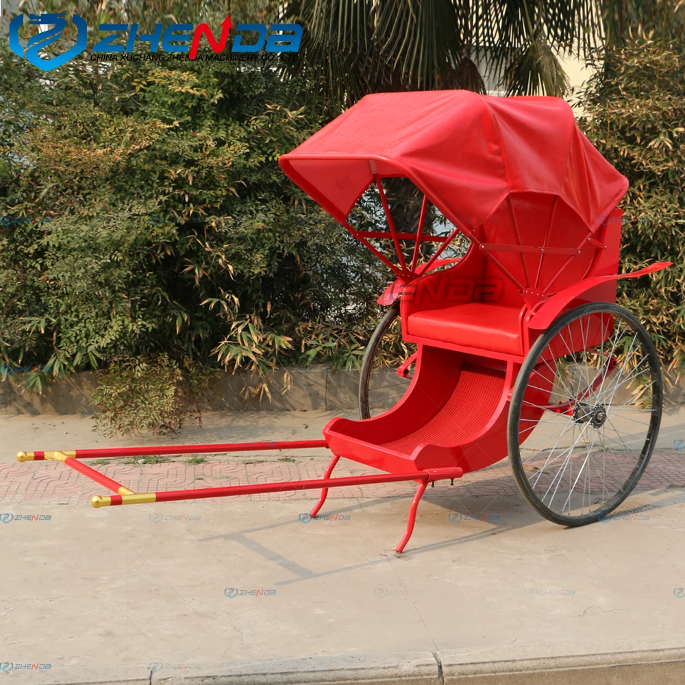 赤い人力車 人気の観光用人力車 人々が牽引する人力車 販売中| Alibaba.com