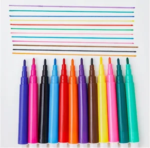 Non-toxic Washable Watercolor  Brush Pen Marker Set for Kids