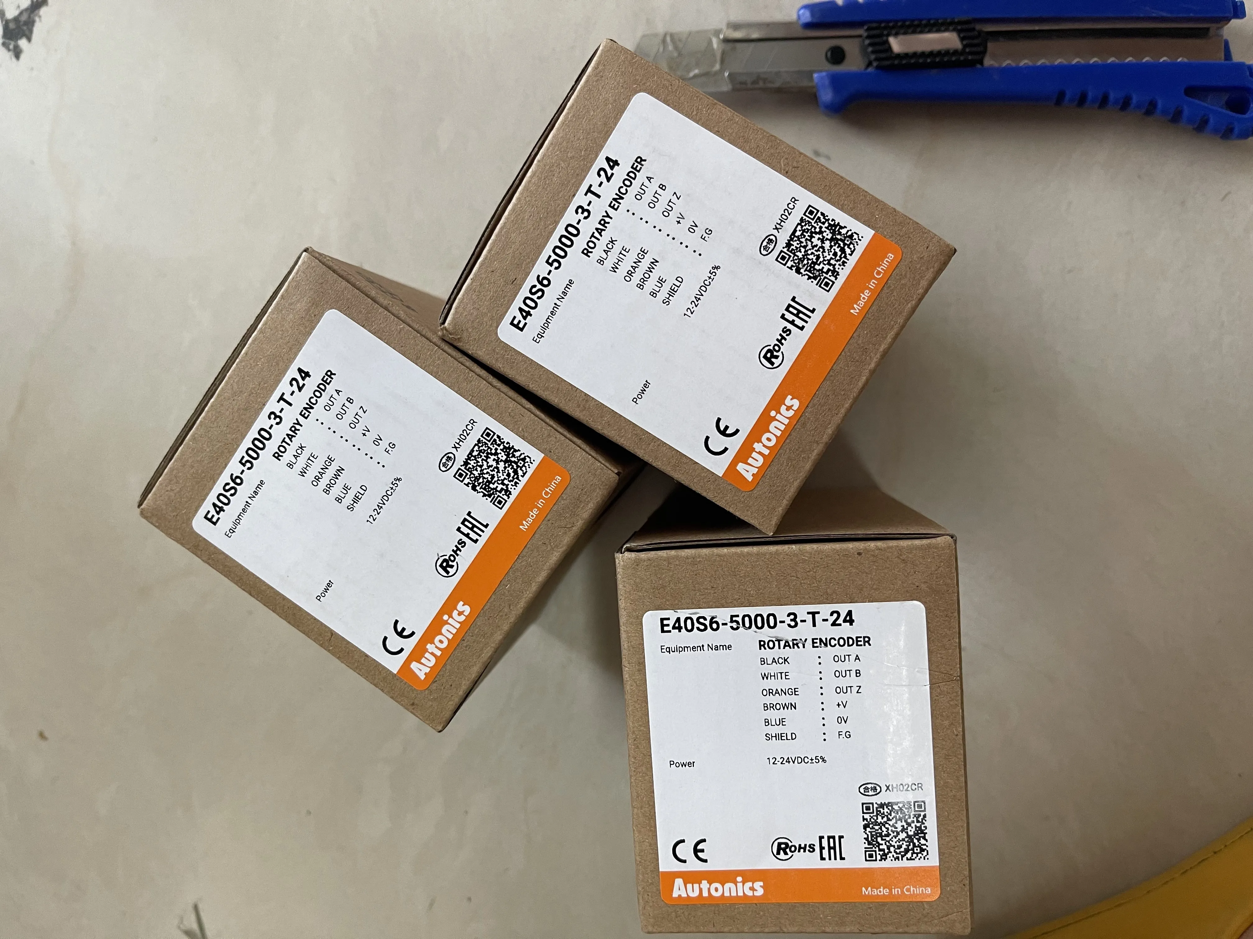 Autonics Rotary Encoder E40S6-5000-3-T-24