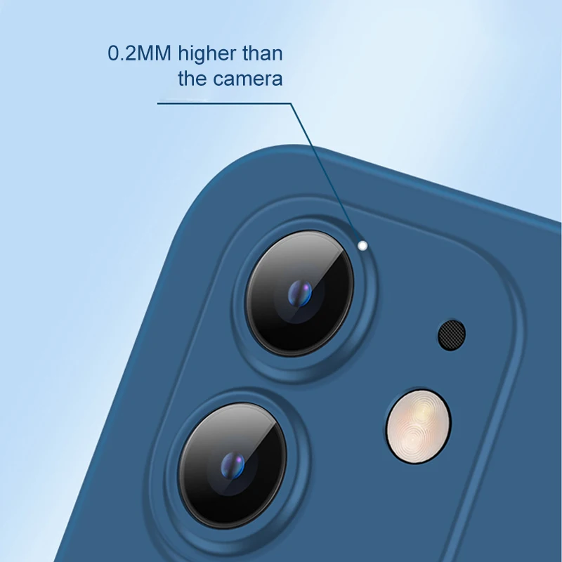 Новый дизайн, чехол для мобильного телефона, закаленное стекло, защита экрана 2 в 1 для Iphone 12 Mini Pro Max 360, ультратонкий