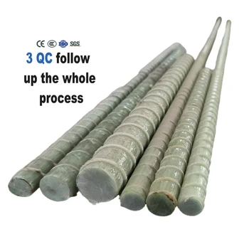 High strength fiberglass frp rebar plastic rods FRP rebar production line fiberglass rod gfrp bars