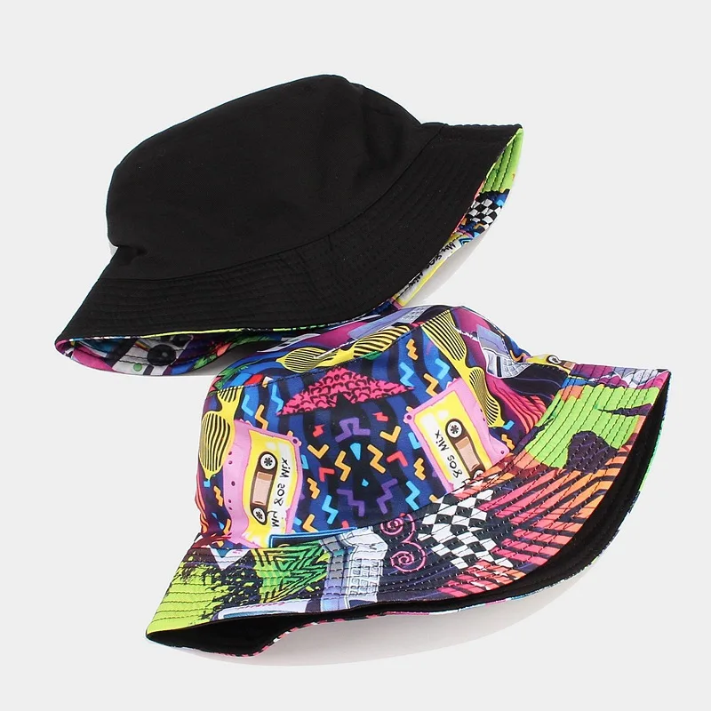 Vintage 80s 90s Bucket Hats - Fashion & Sun Protection