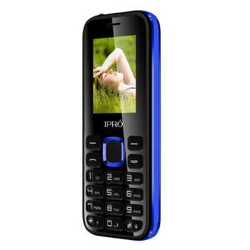 IPRO GSM 2G Feature Cellular Mobile Bar Phone Cellphone Telephone Phones with Basic 1.77 Inch Screen and Dual SIM