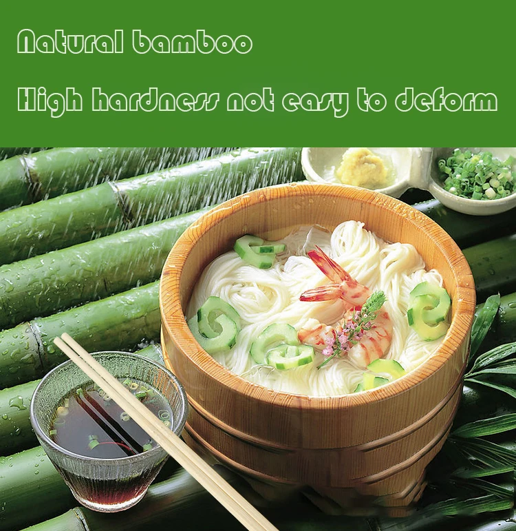 Custom Logo Disposable Tableware Bamboo Chinese Chopstick With