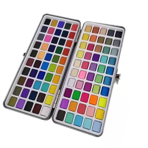 China Factory Portable Water Color for Kids Soluble Coloring Pigments Water Color Paints Set CX1-021