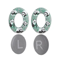 Сменные амбушюры Chengde Gesongzhe, подушка с рисунком панды для QC2, QC15, QC25, QC35, мягкие амбушюры из Протеиновой кожи