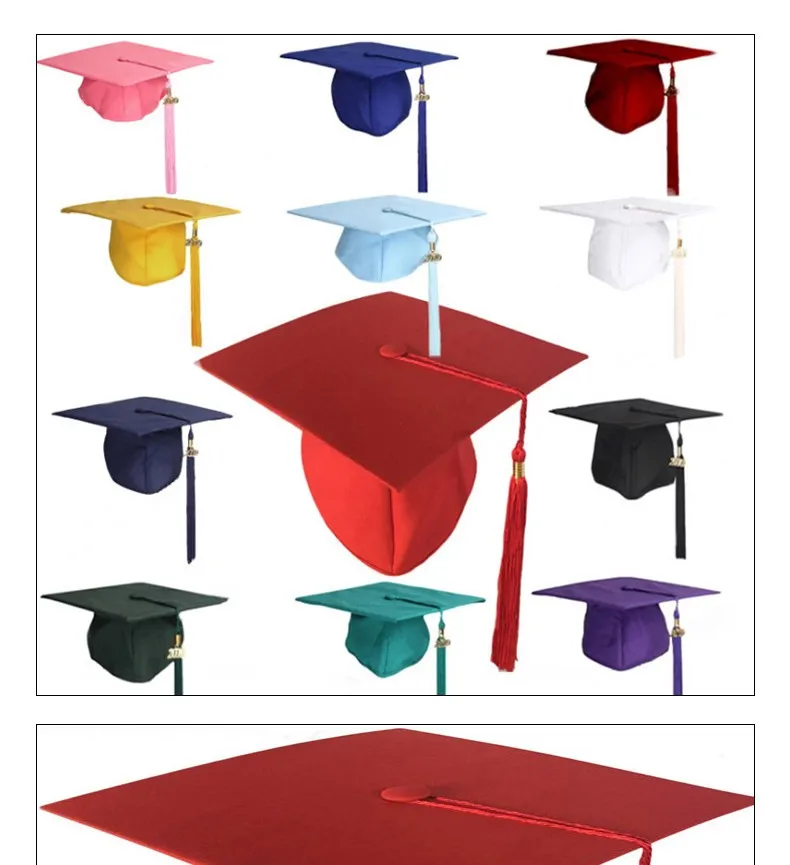 2023/2024 Customized Us Graduation Gown University Bachelor's Dress