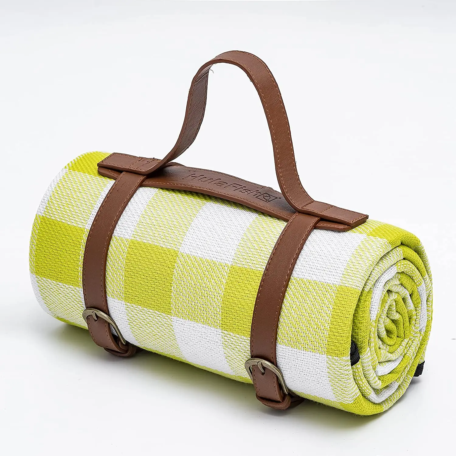 Custom Extra Large Portable Tote Plaid Custom Picnic Blanket Outdoor