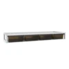 A4P Silver Frame Black Box