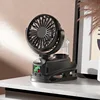 Ventilador de spray con clip F7-negro