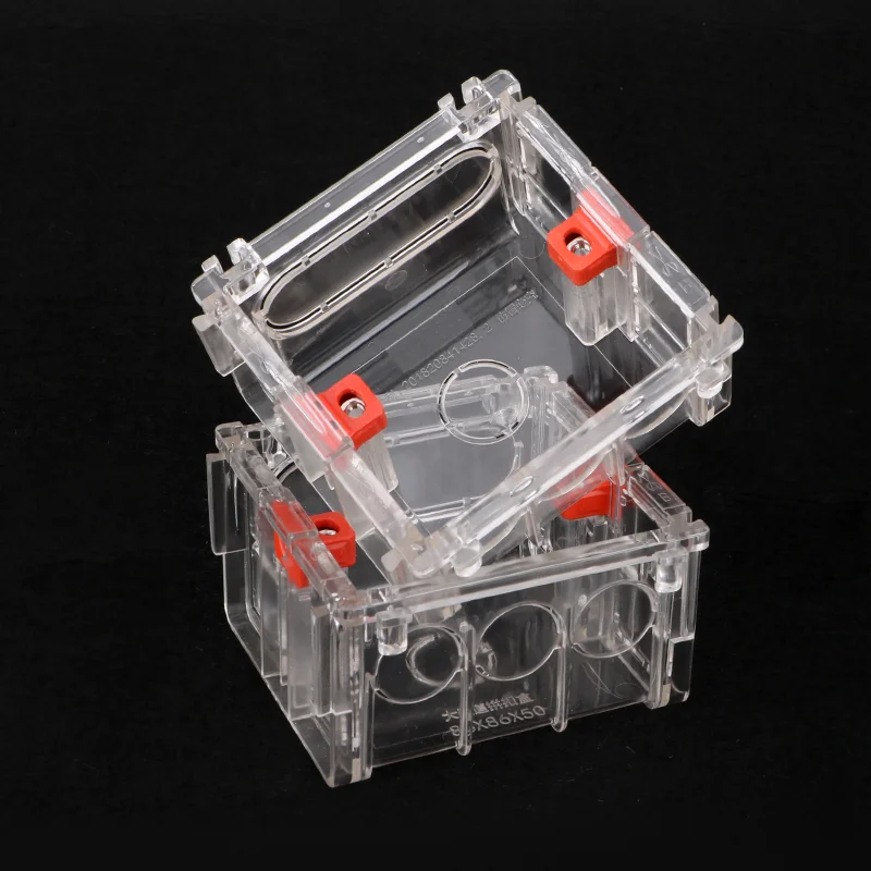 86x86x50 Flush Mounted Back Box Water Proof Junction Box Outdoor Pvc ...