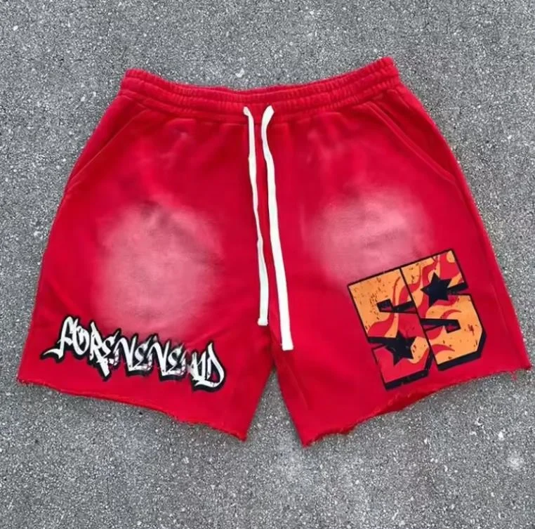 Wholesale Custom Print Logo Men's Sports Tracksuits Short Sleeve T-shirt Sweatshirt and Sweatpants Sweatsuit gallery 4