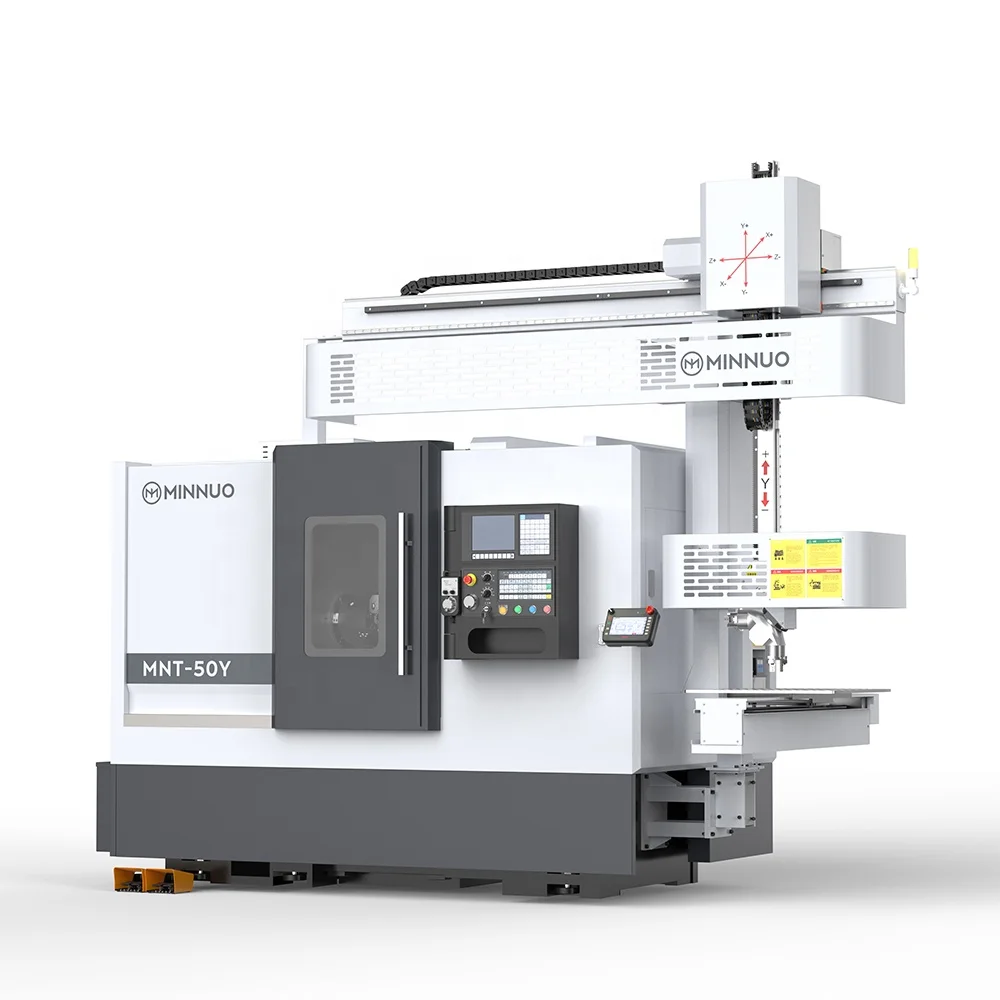Industrial CNC Turn and Mill Machine for Batch Metal Processing
