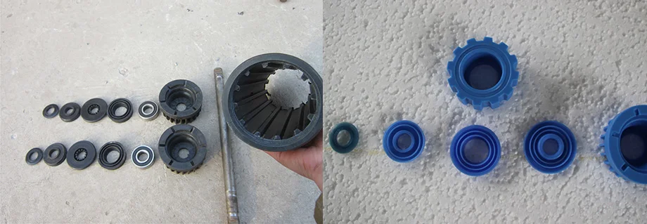 Промышленный переносной полиэтиленовый ленточный Конвейерный роликовый направляющий HDPE