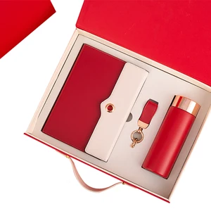 Professional Corporate Gift Sets with Custom Logo Notebook Tumbler Umbrella Pen for Employee Recognition Program