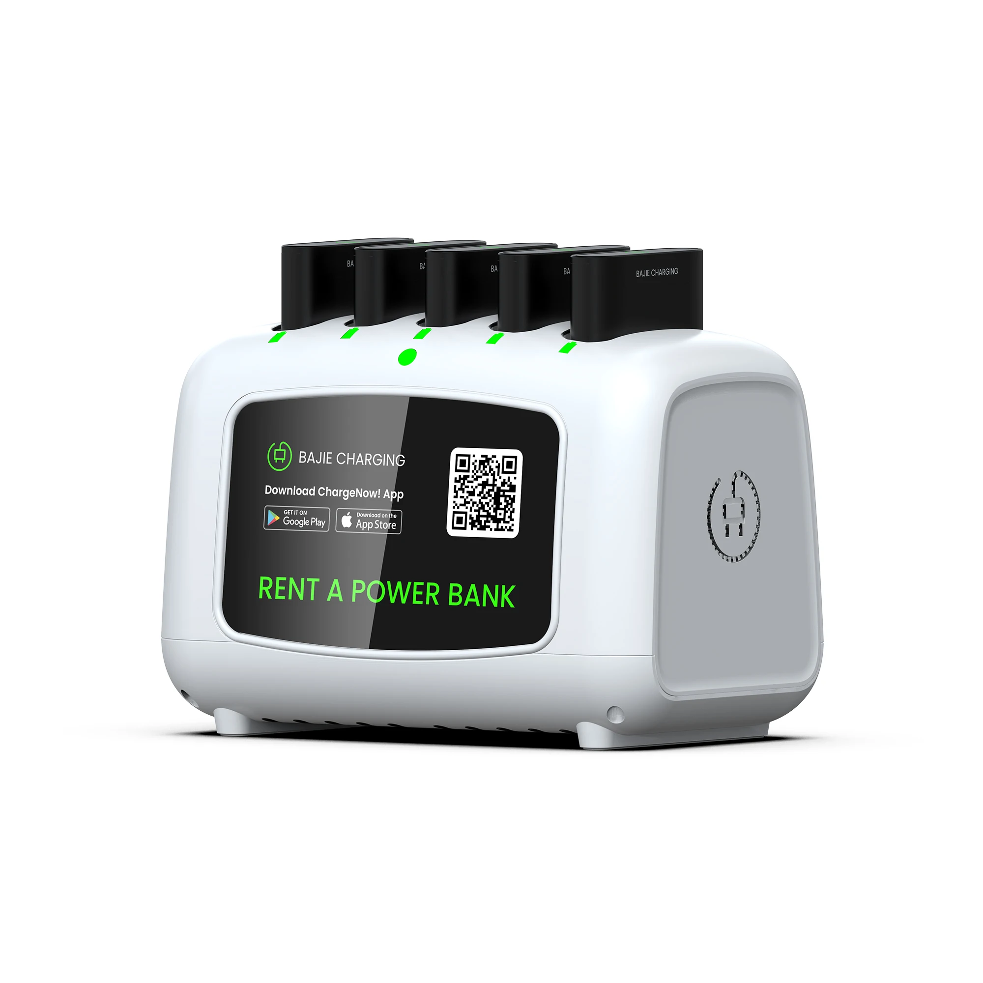Wireless Charging Shared Power Bank Station Power Bank for Rent With APP and Backend Admin vending machine