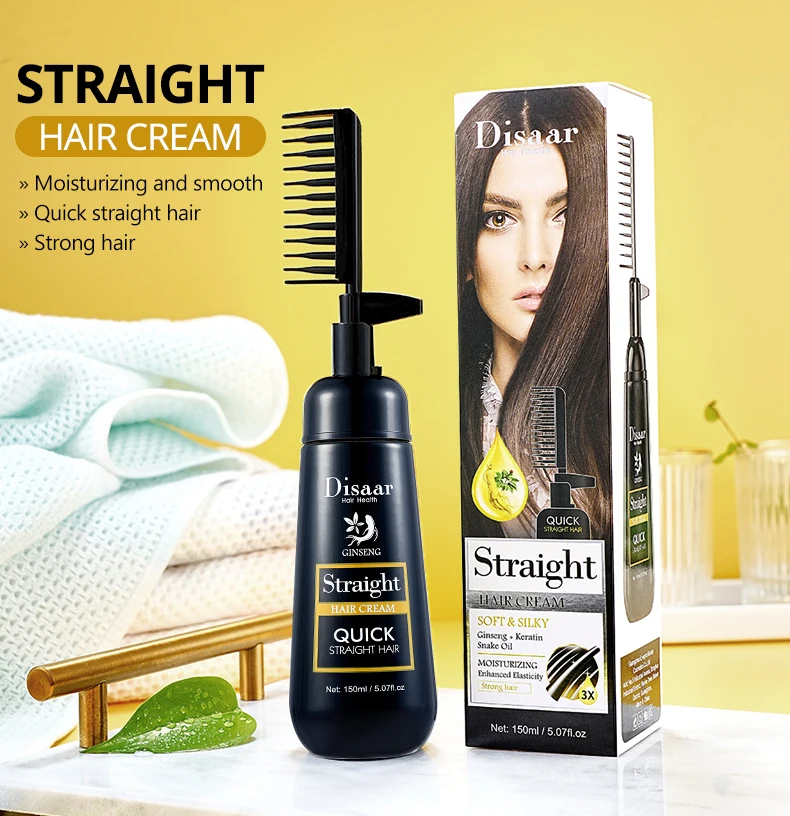 Disaar keratin treatment best straight hair straightening cream for men and women