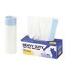 Blanco, talla XL (91 * 48 cm), 10 unidades por rollo en caja.