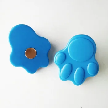 Plastic bear paw magnet clip dog paw shaped magnetic clip