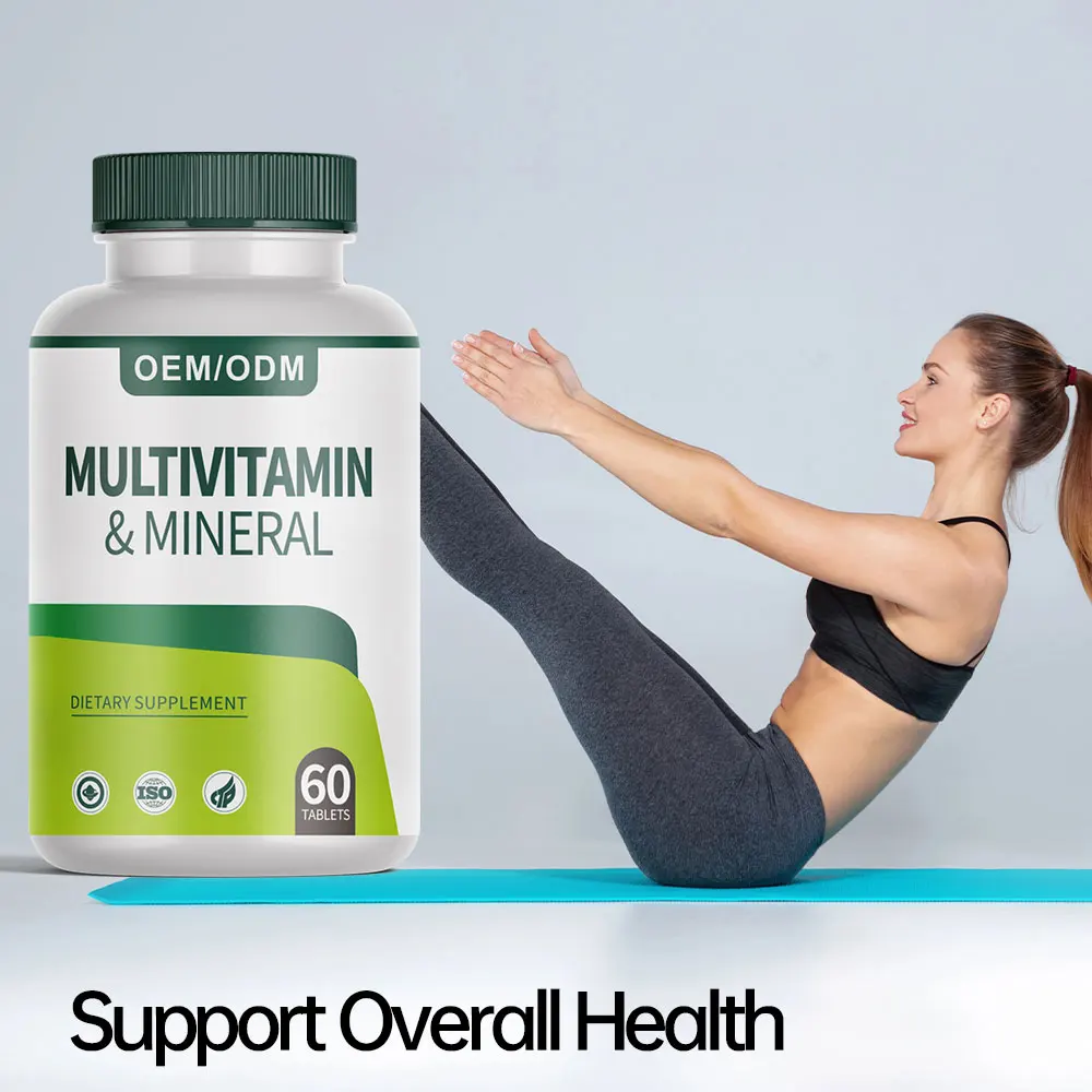 Factory High Quality Complex Vitamins and Minerals Supplement Adult Multivitamin Mineral Tablet