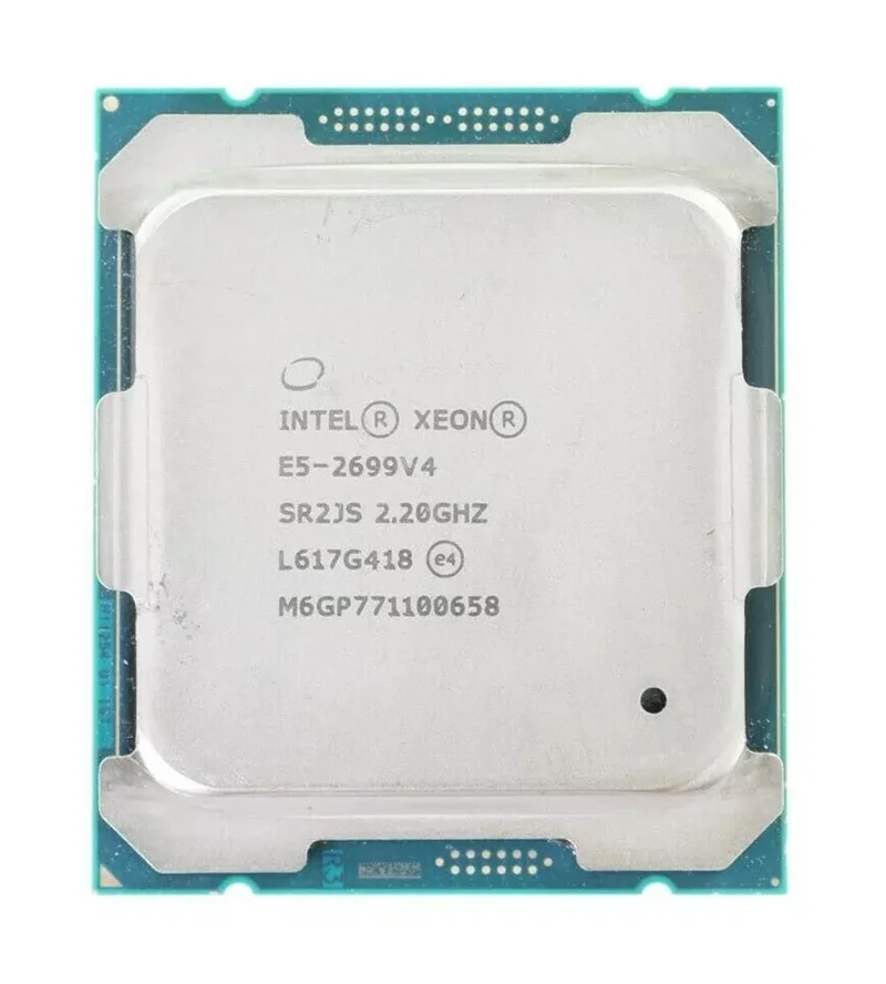 HOT SALE SR2JS Intel Xeon Processor TDP 145W 22cores 44threads 55M Cache 2.20 GHz FC-LGA14A Tray E5-2699 V4 Server CPU