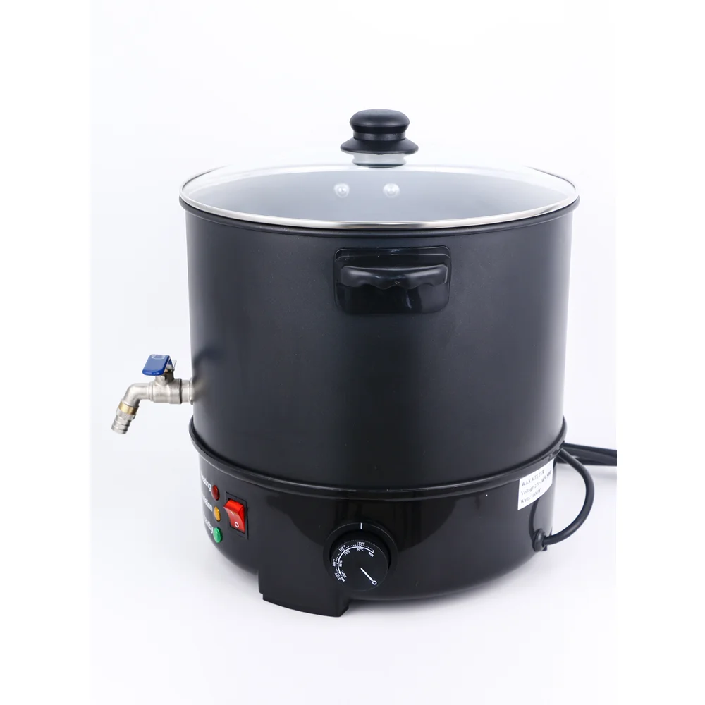 10l Black Candle Wax Melter Pot Beekeeping Wax Melter Electric Wax