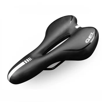 Wholesale Custom Bike Seat 3D Gel Comfortable Bike Waterproof Leather Bicycle Saddle For Mountain Road Bike parts