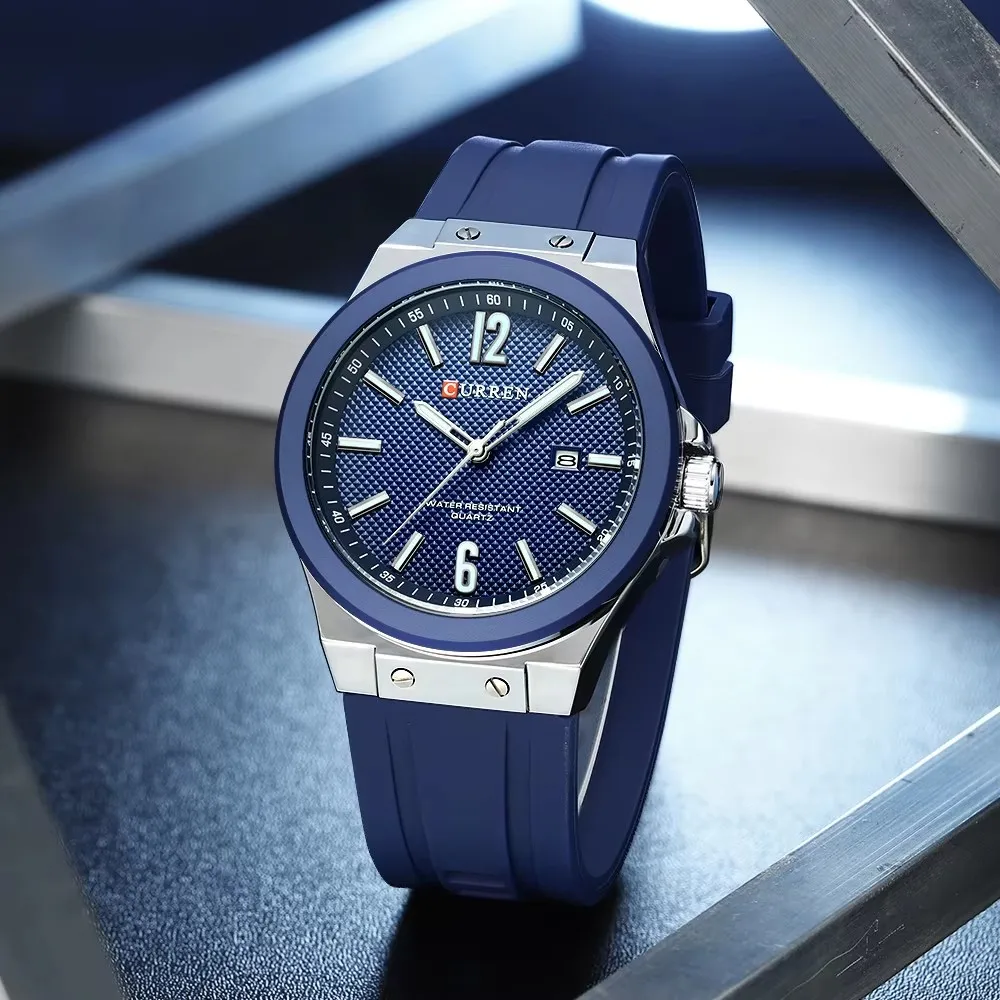 Curren Watch for Men 8467 Waterproof Sport Quartz Watches Top Gift New Digital Mens Wristwatch Clock Reloj Relojes Hombre